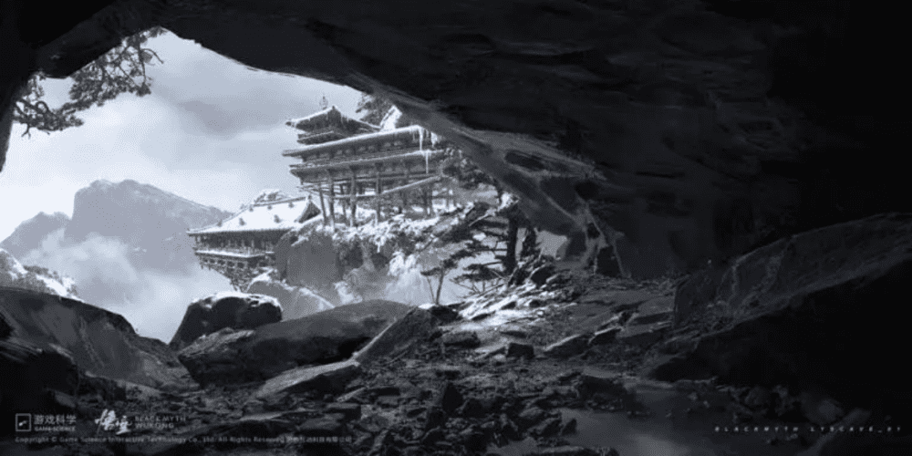 《黑神話：悟空》中的場景取自山西省恒山懸空寺。
(source:cnr.cn)