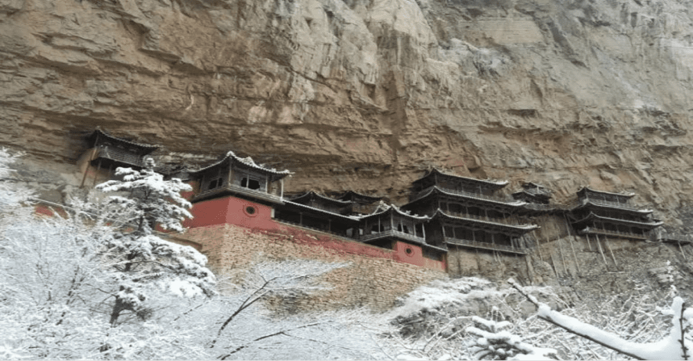 山西省大同市渾源縣恒山懸空寺
(source:cnr.cn)