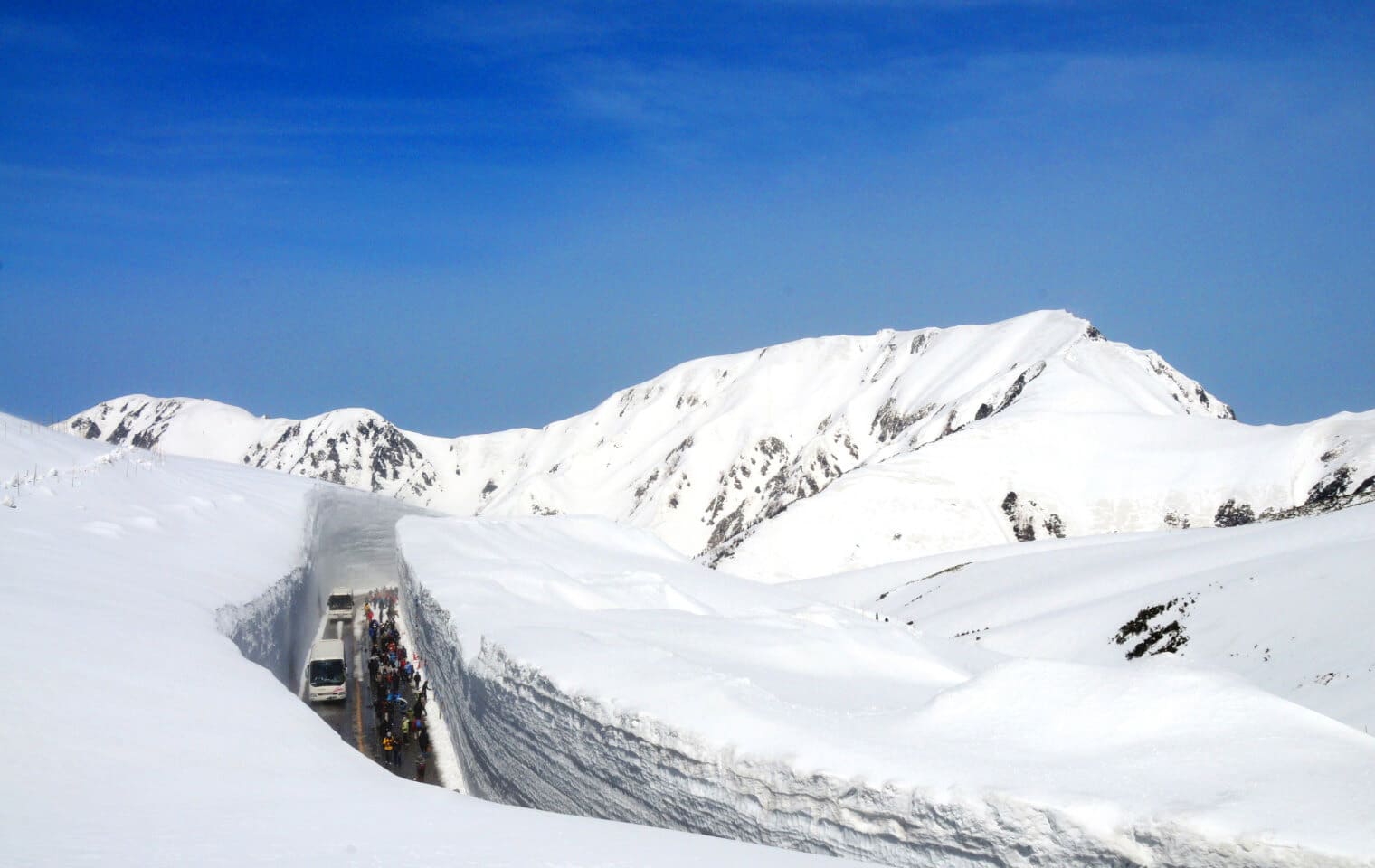 立山黑部天氣——春季（4月，5月，6月）